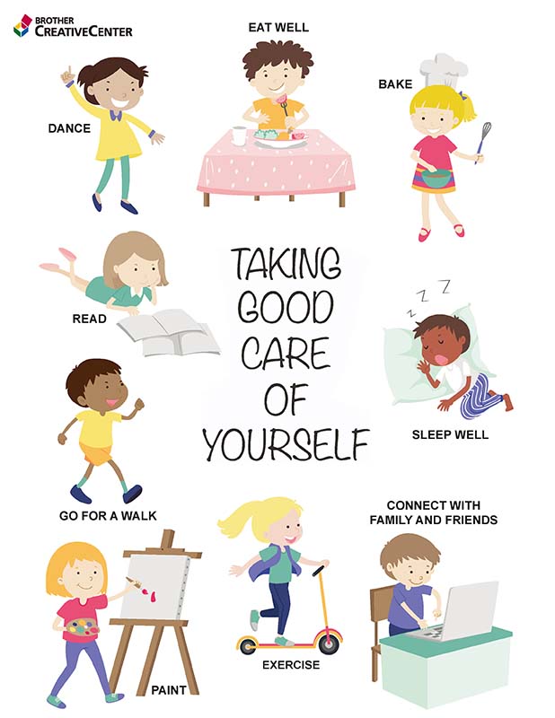Taking good care of yourself 