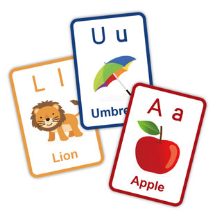 Atividade de aprendizagem para Impressão gratuita - Animal e alfabeto cartõe de memorização | Brother Creative Center