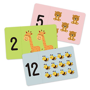 Animal Number Flash Cards