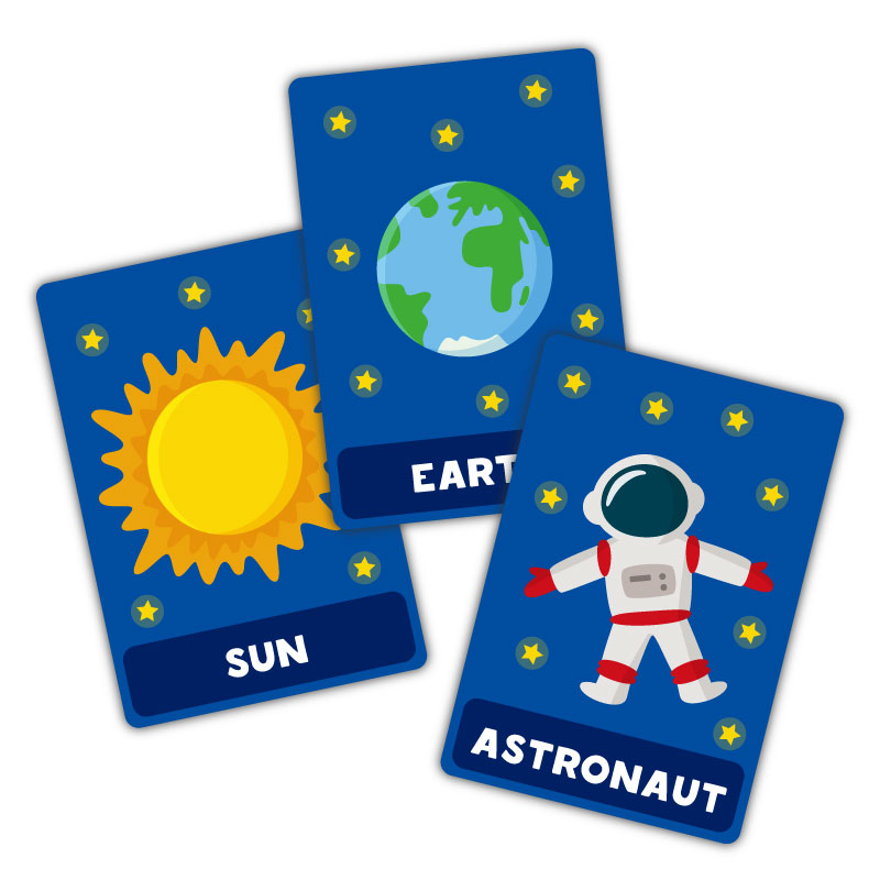 Free Printable Space Flash Cards Creative Center
