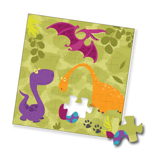 Dinosaurier Puzzle