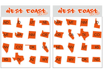 Free Printable License Plate Bingo Cards East Coast Creative