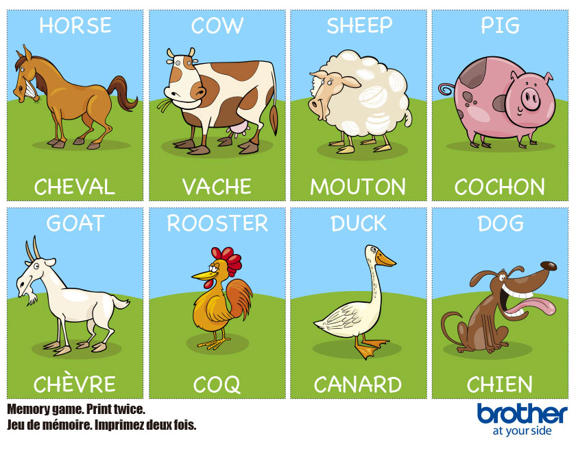 Memory Game: Animals 2