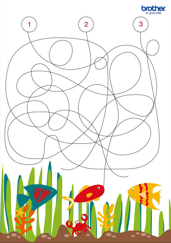 Fisch Labyrinth