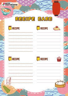 Asian Recipe Card