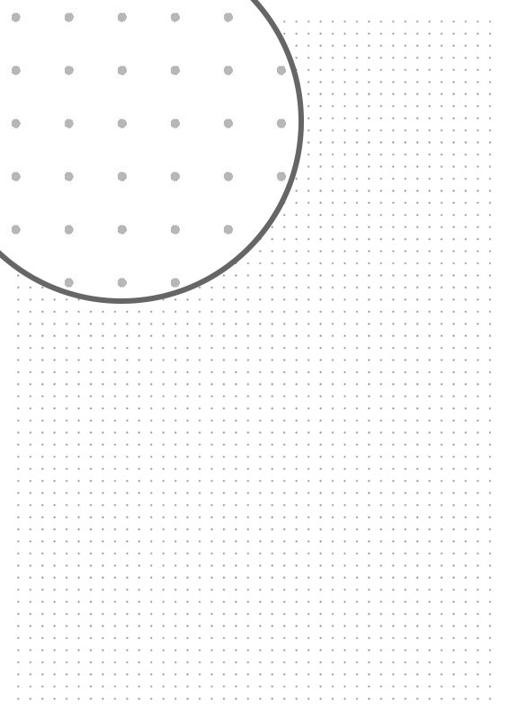 Printable 1/4 Inch Dot Grid Paper for A4 Paper