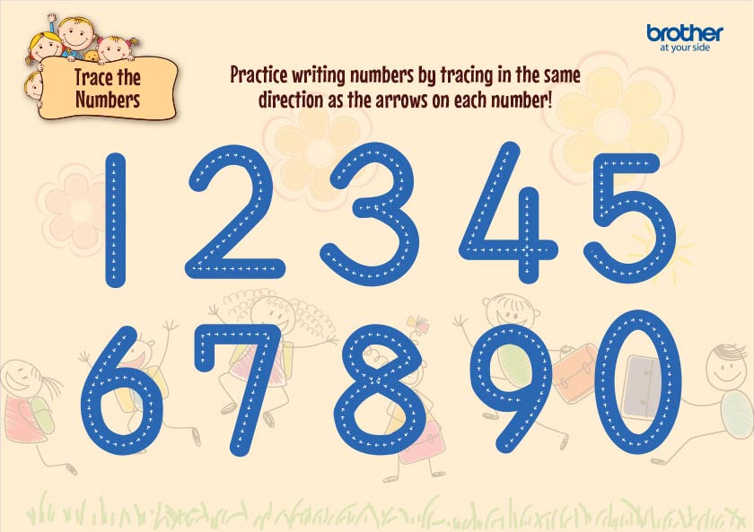 Trace the Numbers