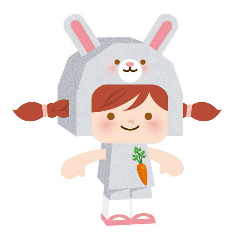 Girl in Bunny Costume