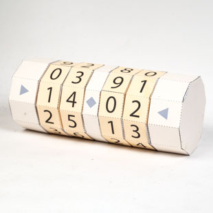 Arte della carta e origami gratuiti da stampare - Calendario Cilindro | Brother Creative Center