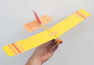 Avião de papel planador