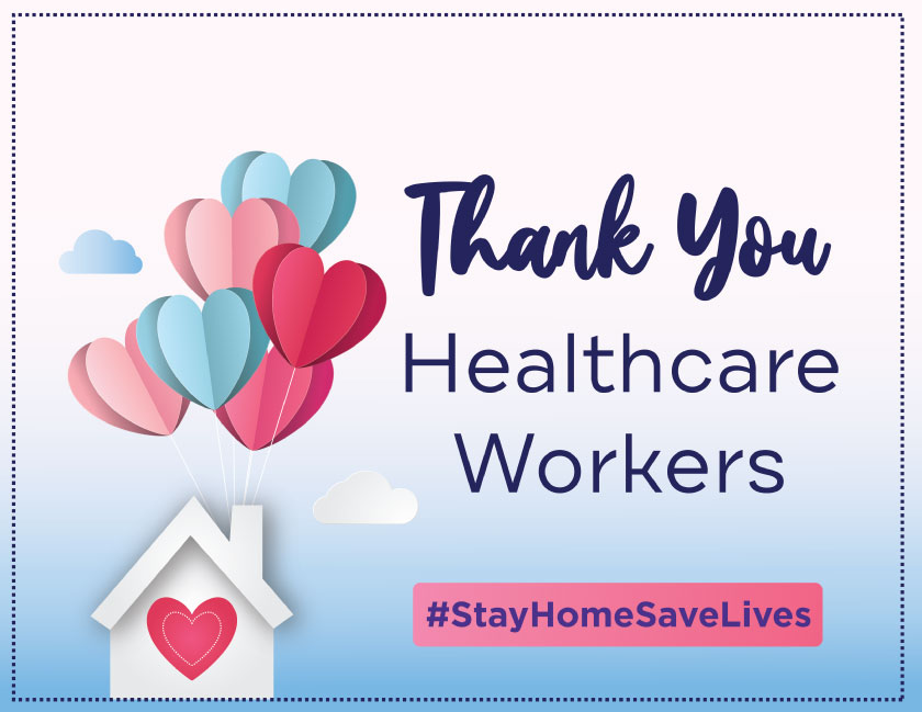 Thank you healthcare workers