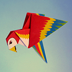 Printable Origami for Free - Parrot | Brother Creative Center