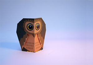 Printable Origami for Free - Wise Owl | Brother Creative Center