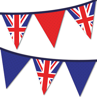 Printable Party Decoration for Free - Coronation bunting | Brother Creative Center