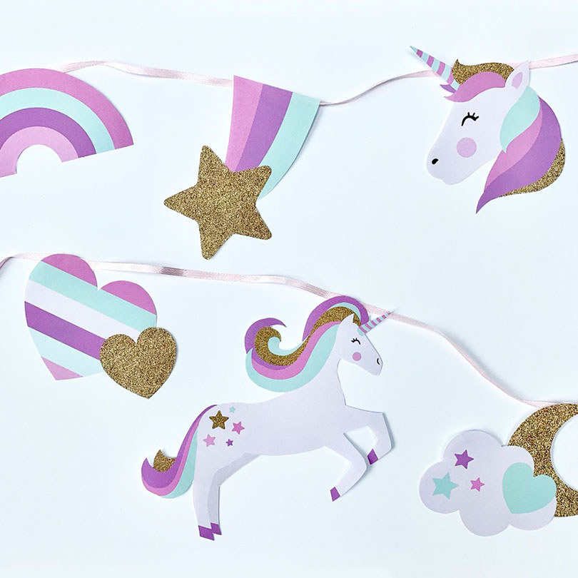 Unicorn Bunting