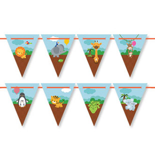 Zoo Party Bunting