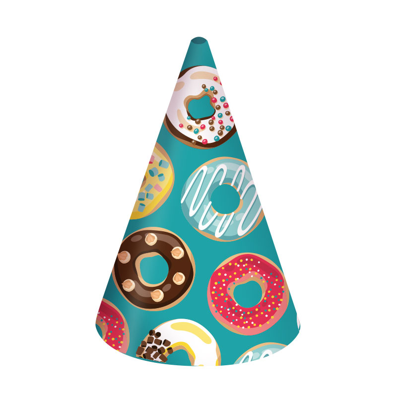 Birthday Party Hat - Donuts