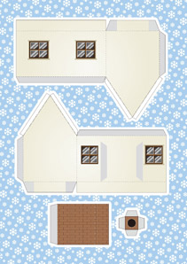 Free Printable Christmas Village Creative Center