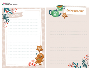 Decoraciones festivas imprimibles gratuitas - Tarjetas navideñas | Brother Creative Center