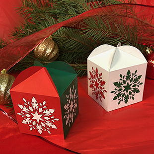 Snow Flake Gift Box
