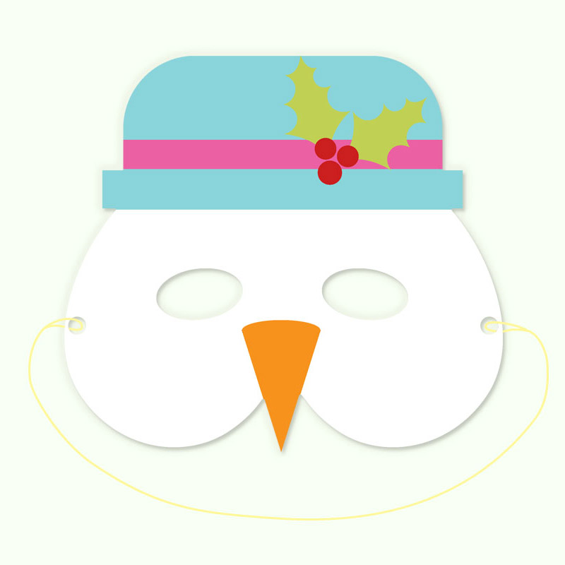 Snowman Mask