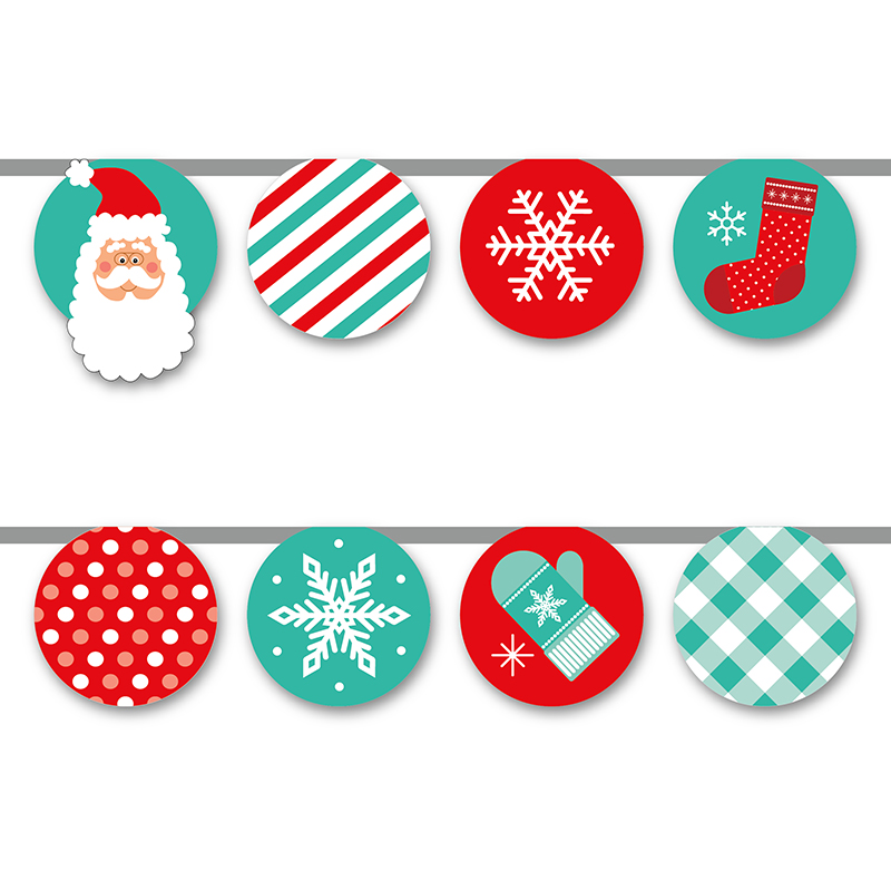 Free Printable DIY Party Decoration - Wintertime Bunting | Brother Creative Center