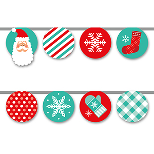 Kostenlos druckbare Partydekorationen - Winterliche Ammer | Brother Creative Center