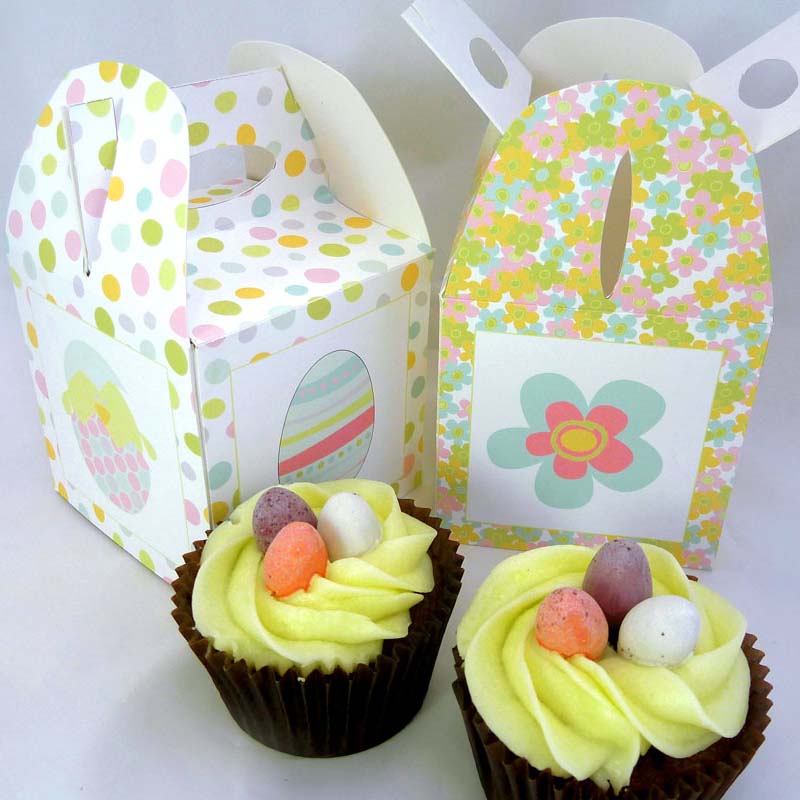 Easter Cupcake Boxes