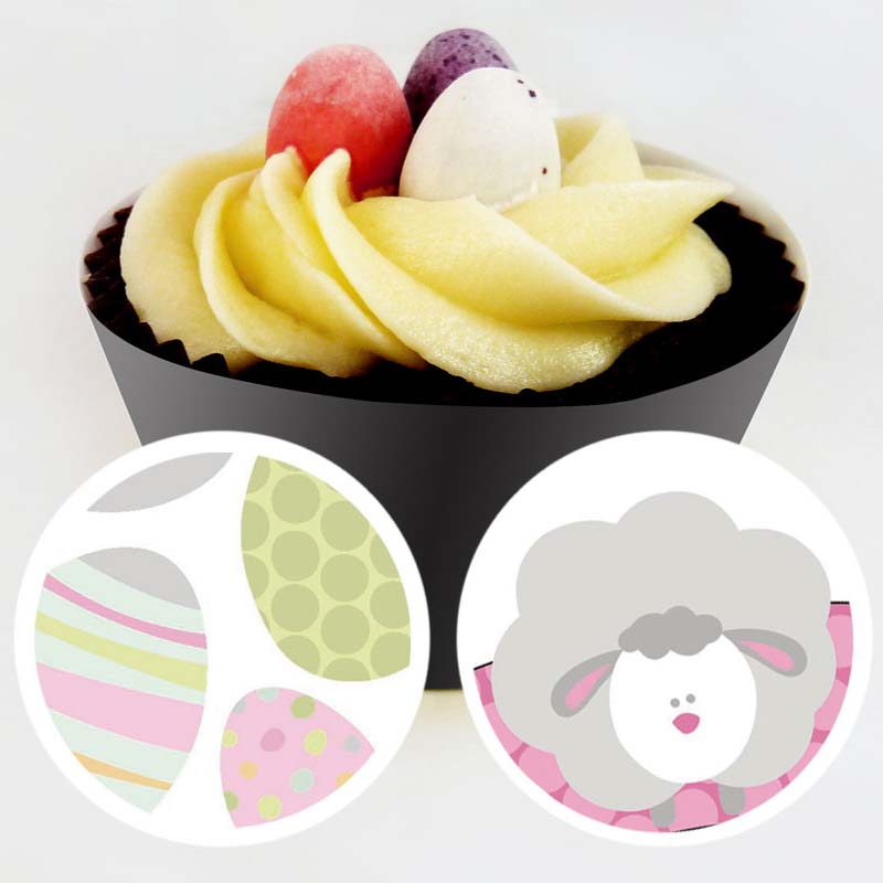 Easter Cupcake Wrapper 2