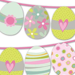 Easter Egg Bunting