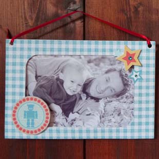 Father's Day Robot Photo Frame