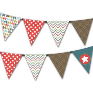 Father's Day Triangle Flag Bunting