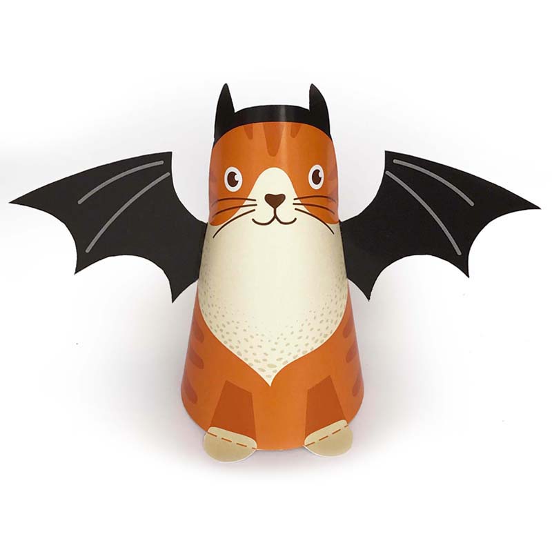 3D Halloween Cat