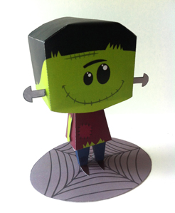 halloween 3d frankenstein