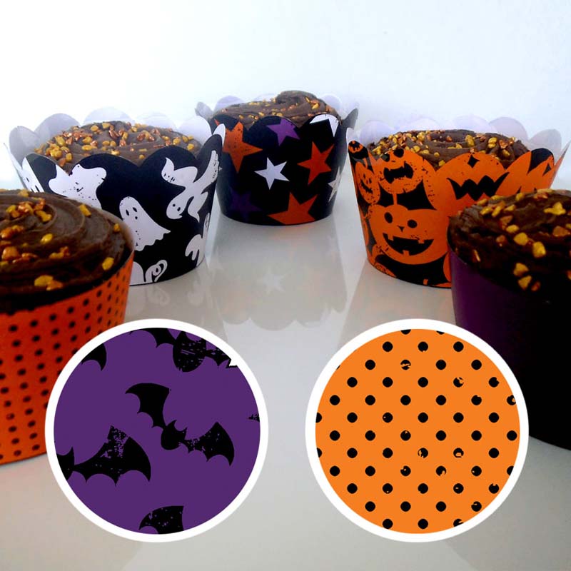 Halloween Cupcake Wrapper 2