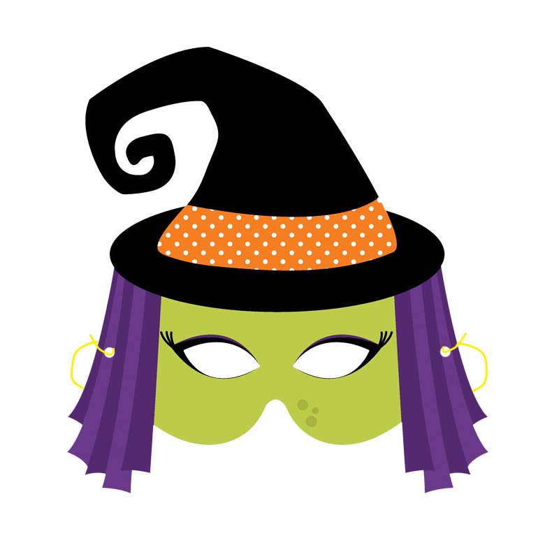 Free Printable Halloween Mask 1 Creative Center