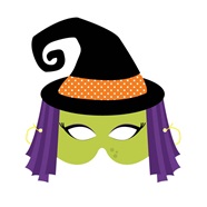 Free Printable Halloween Mask 1 Creative Center