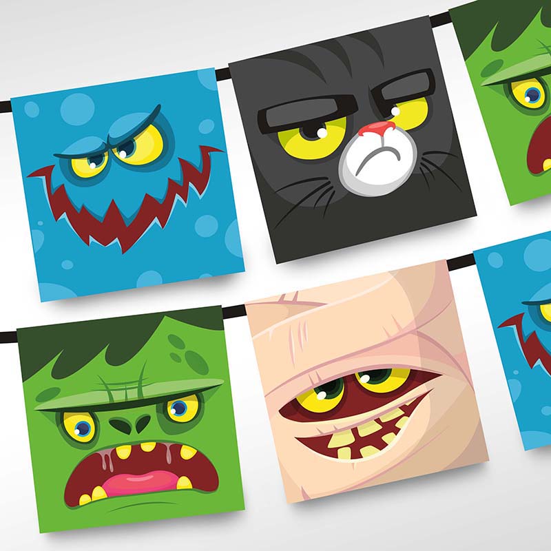 Kleine monsters bunting