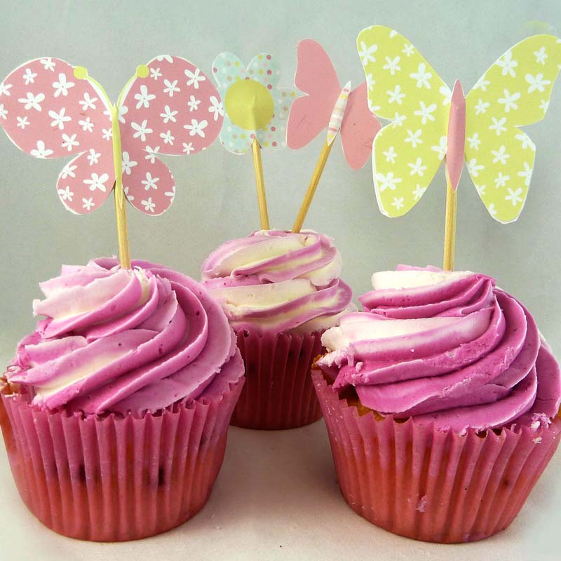 Accesorios para Decorar Cupcakes Día de la Madre