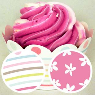 Envoltorios para Decorar Cupcakes Día de la Madre 2