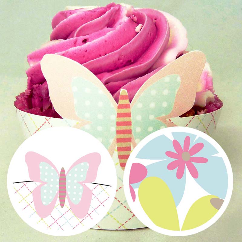 Mother's Day Cupcake Wrapper 4