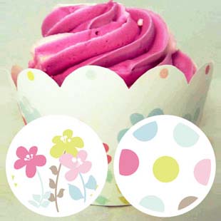 Envoltorios para Decorar Cupcakes Día de la Madre 5