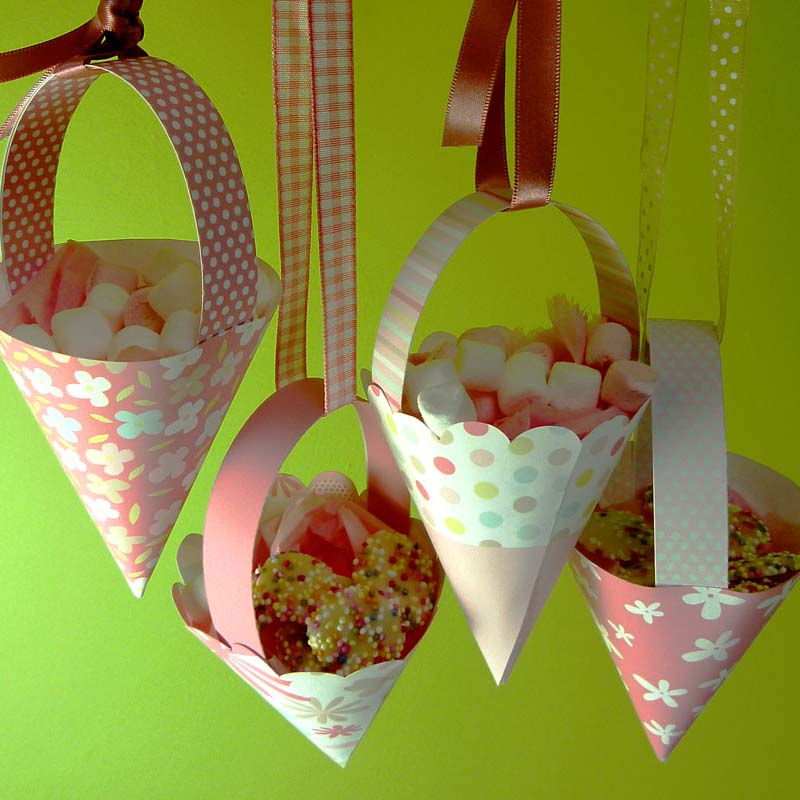 Mother's Day Hanging Cones