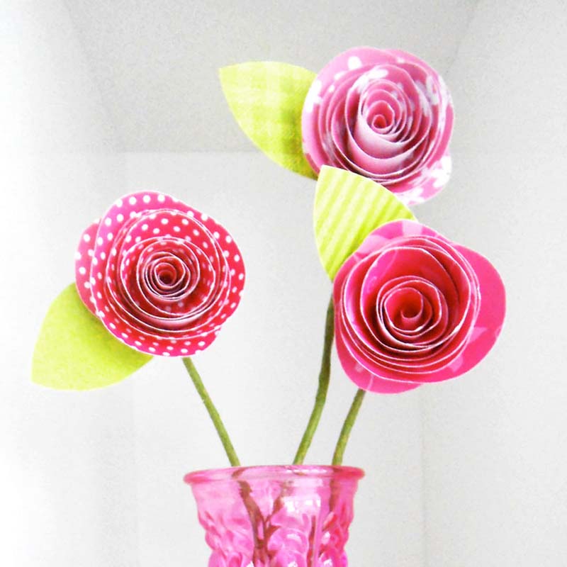Mother's Day Paper Flowers