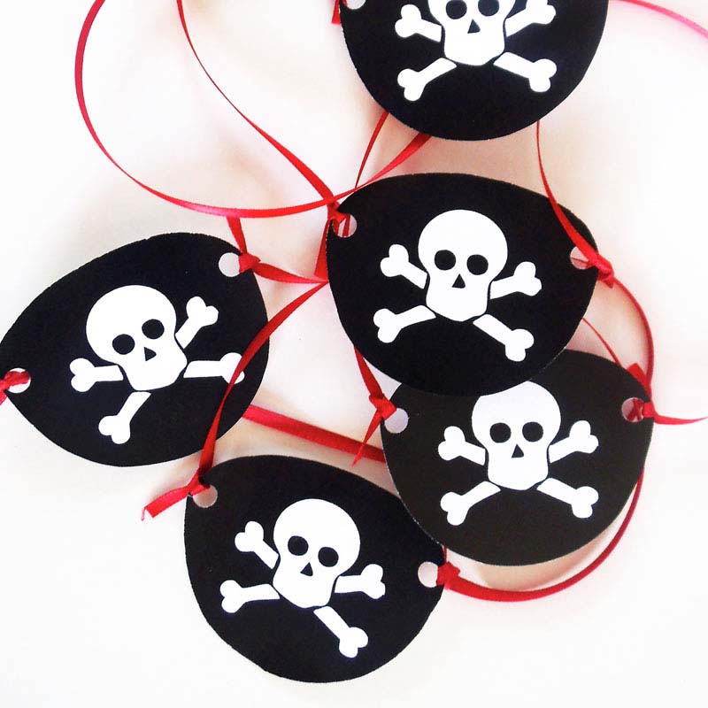 Manualidades con mis hijas: Parche pirata