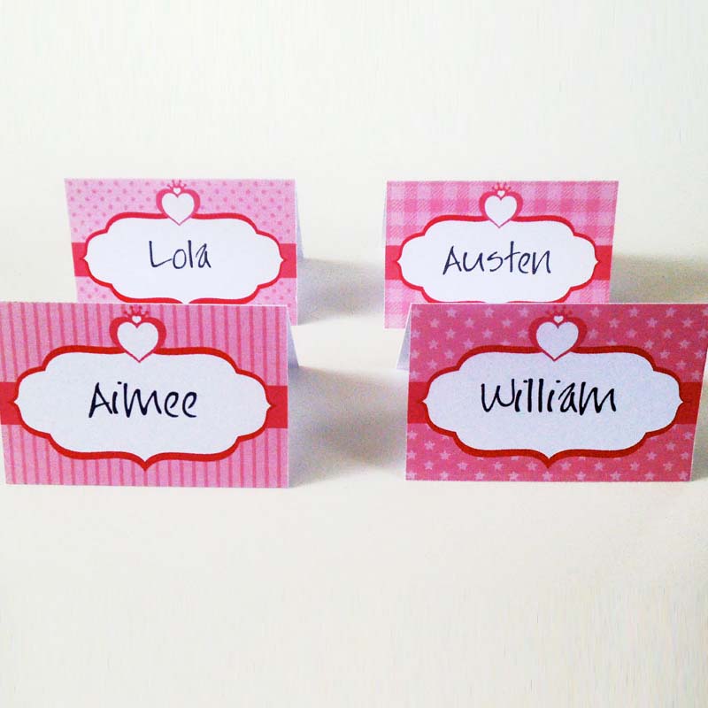 Princess Party Place Cards