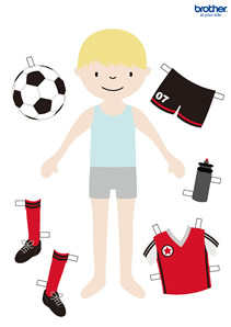 Sports Paper Dolls