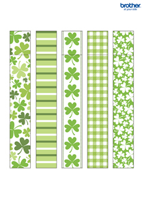 St-patrick guirlande en papier