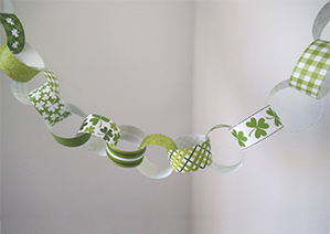 Shamrock Paper Chain