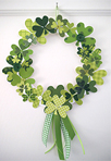 Shamrock Wreath